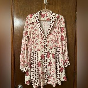 Free People Paisley Print Dress